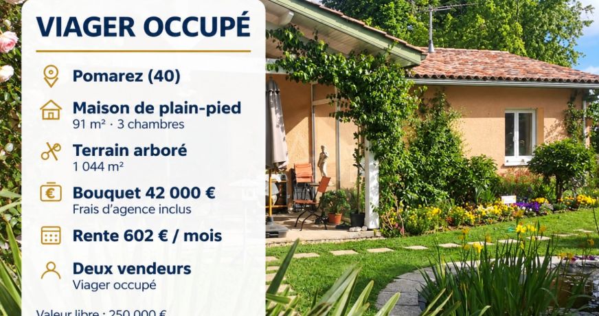 vente Maison Pomarez