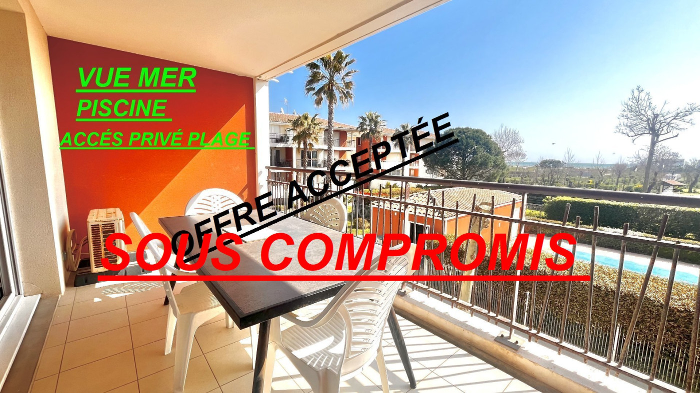 vente Appartement Marseillan Plage - Photo 1