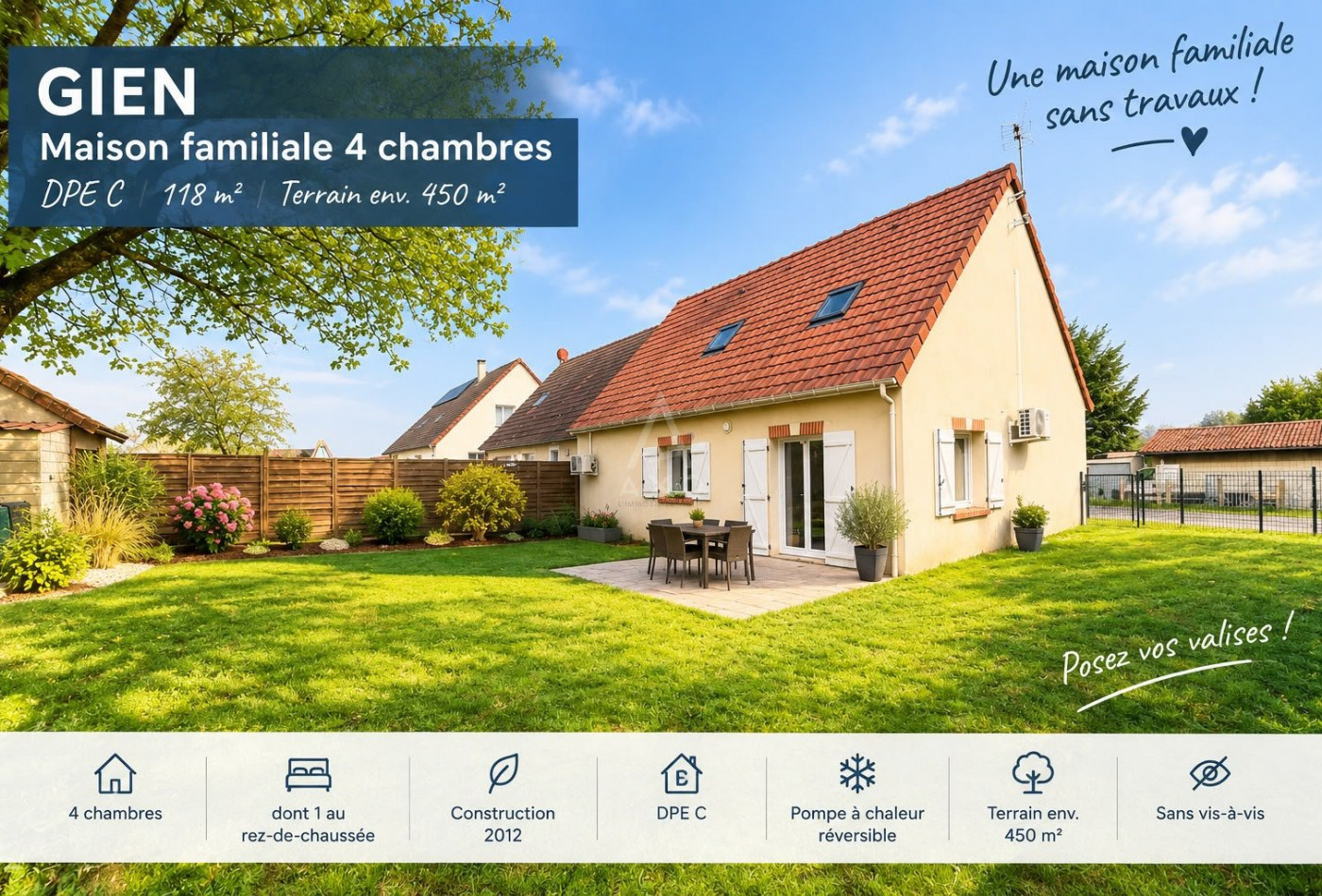 vente Pavillon Gien - Photo 1