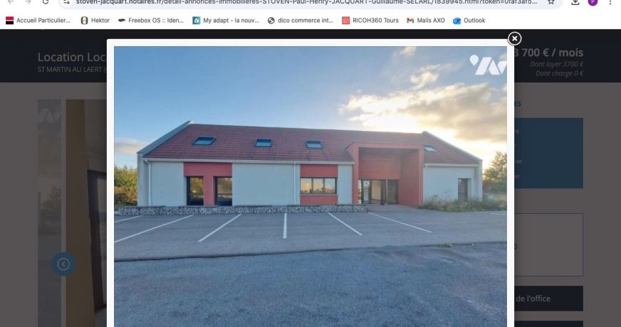 location Immeuble mixte Tatinghem