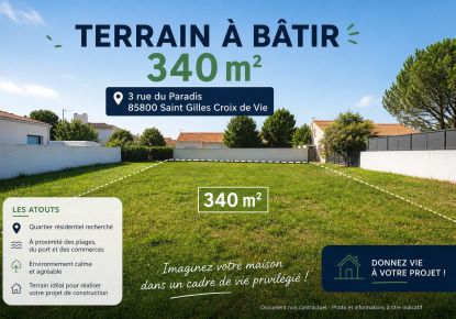 vente Terrain Saint Gilles Croix De Vie