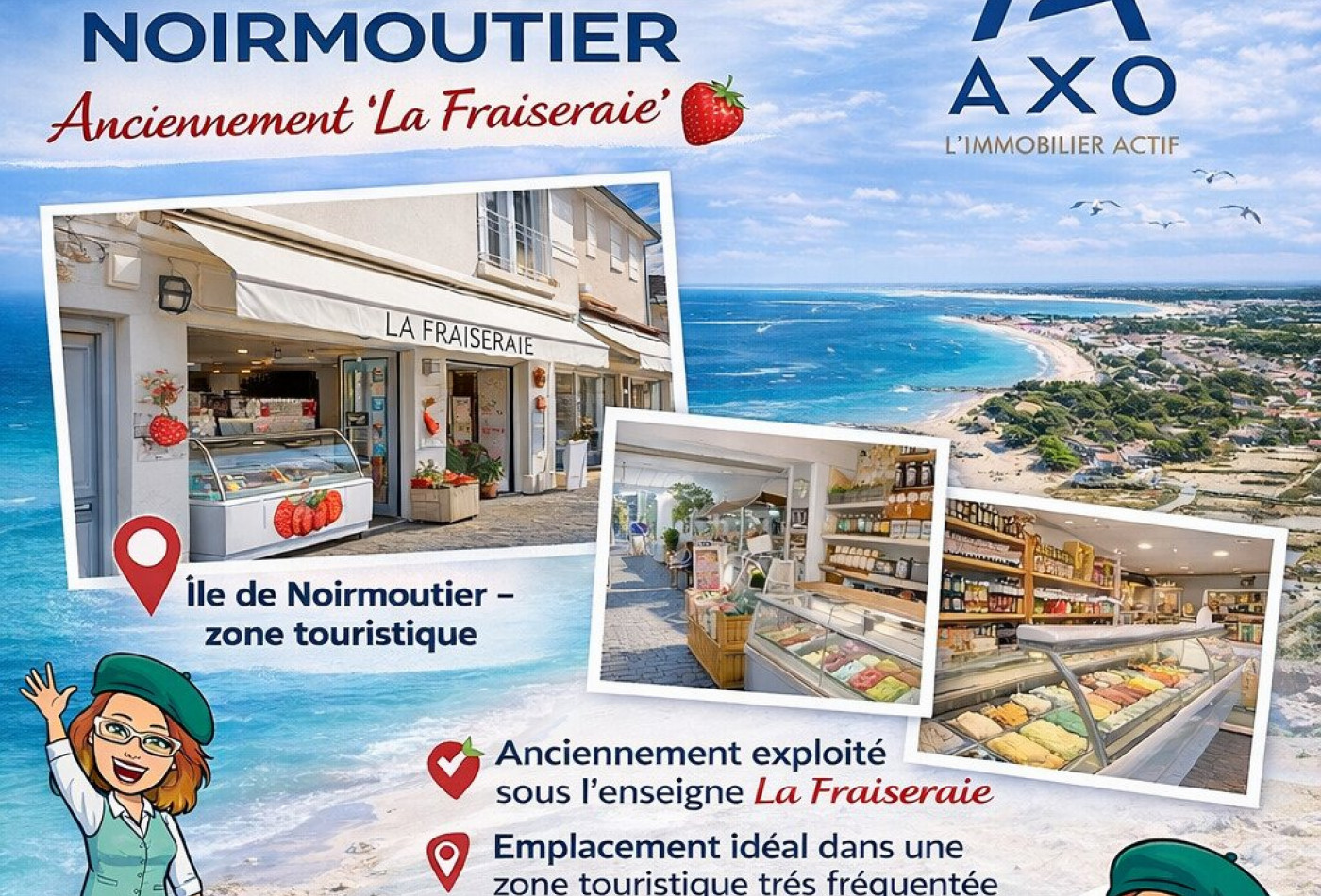 vente Glacier Noirmoutier En L'ile - Photo 1