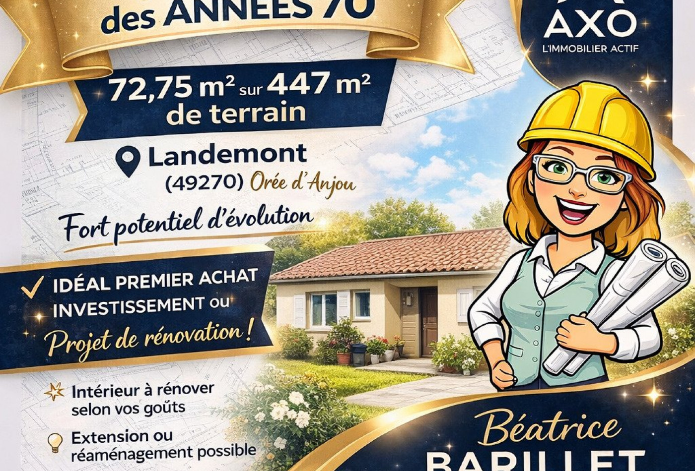 vente Maison Landemont - Photo 3