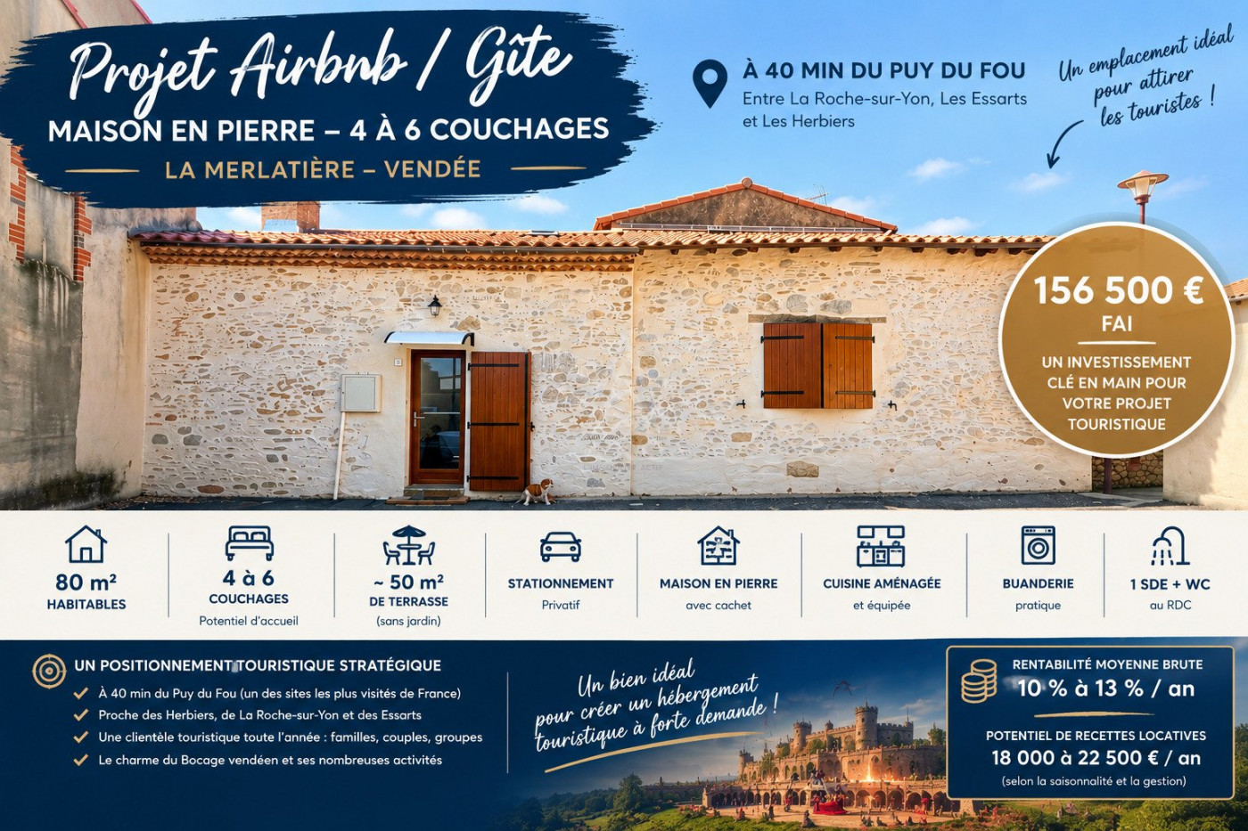vente Maison La Merlatiere - Photo 2