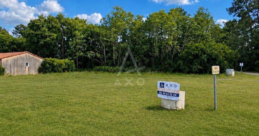 vente Terrain constructible Moustey