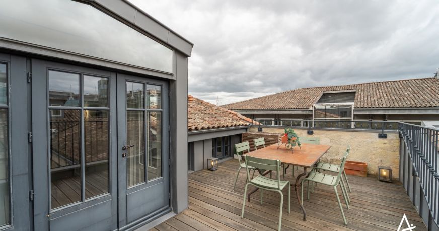 vente Appartement terrasse Bordeaux