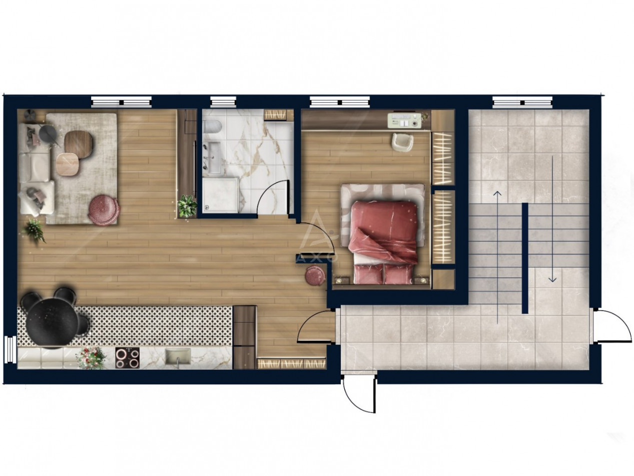 vente Appartement en rez de jardin Gorges - Photo 8