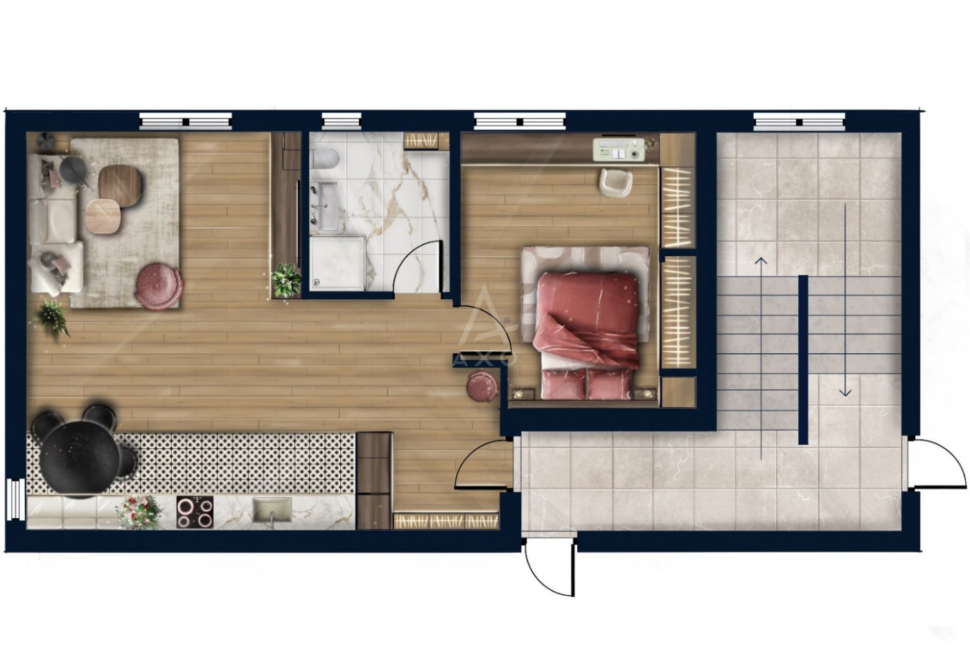 vente Appartement en rez de jardin Gorges - Photo 8