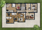 vente Appartement en rez de jardin Gorges