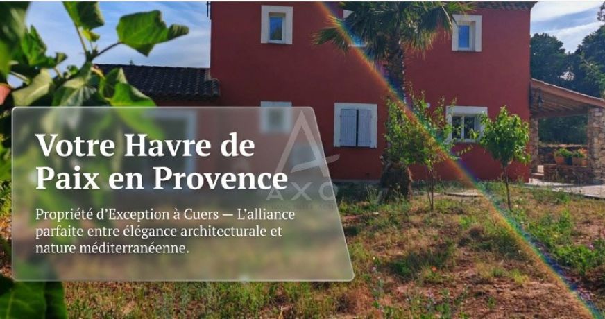 vente Maison et terrain Cuers