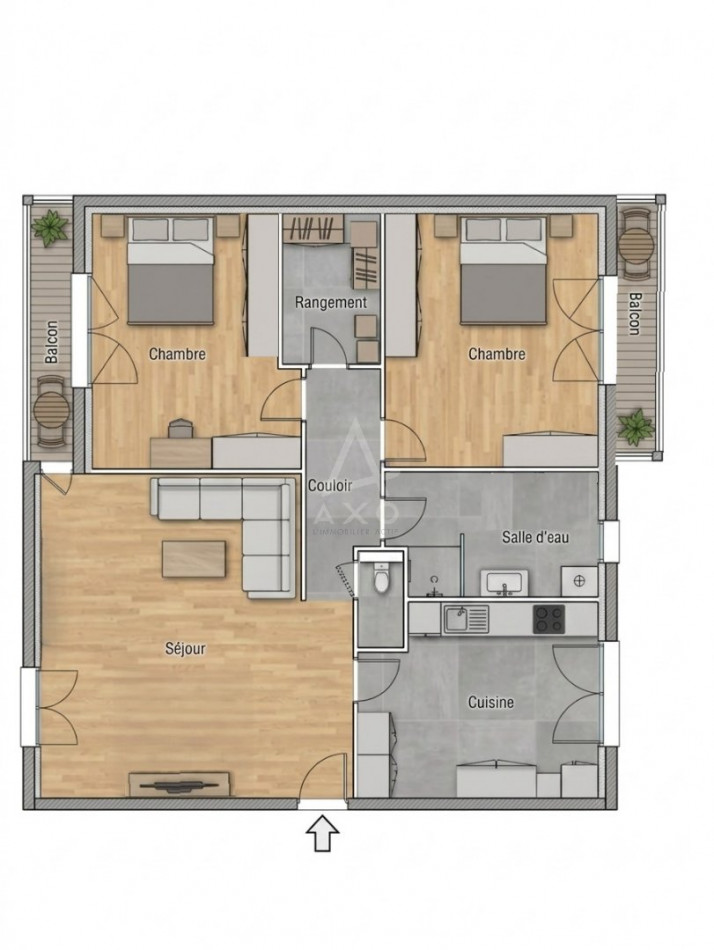 vente Appartement en rez de jardin Lanveoc - Photo 10