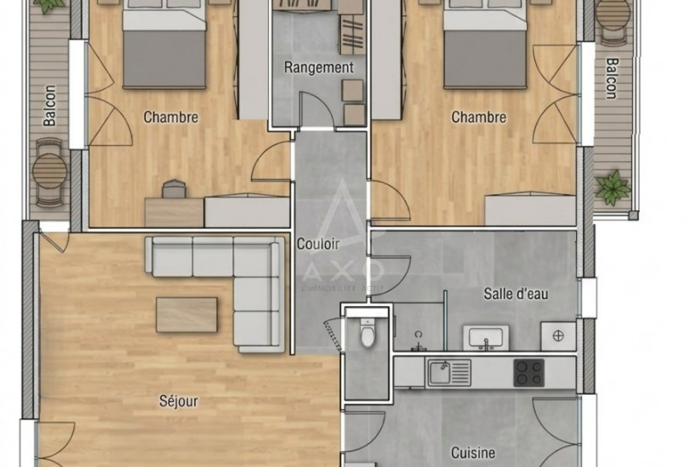 vente Appartement en rez de jardin Lanveoc - Photo 10