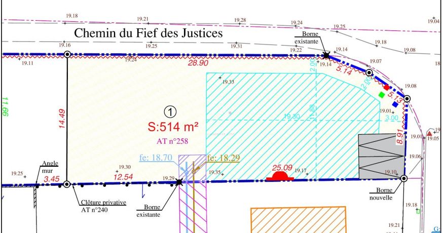 vente Terrain en lotissement Beauvoir Sur Mer