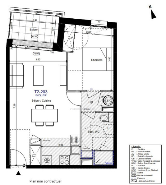 vente Appartement Treillieres - Photo 7
