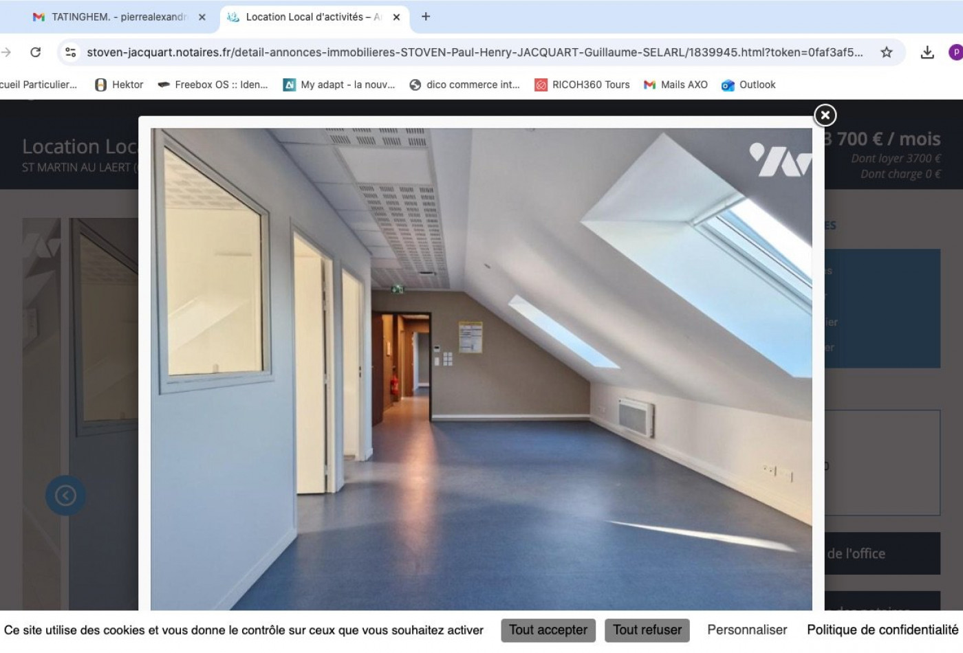 location Immeuble mixte Tatinghem - Photo 2