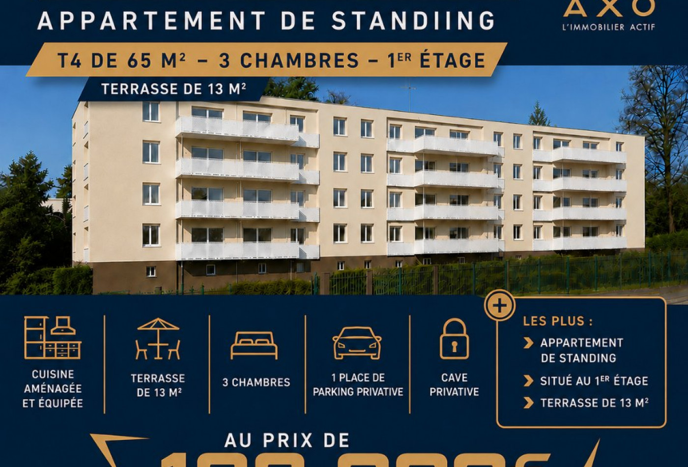 vente Appartement Bernay - Photo 1