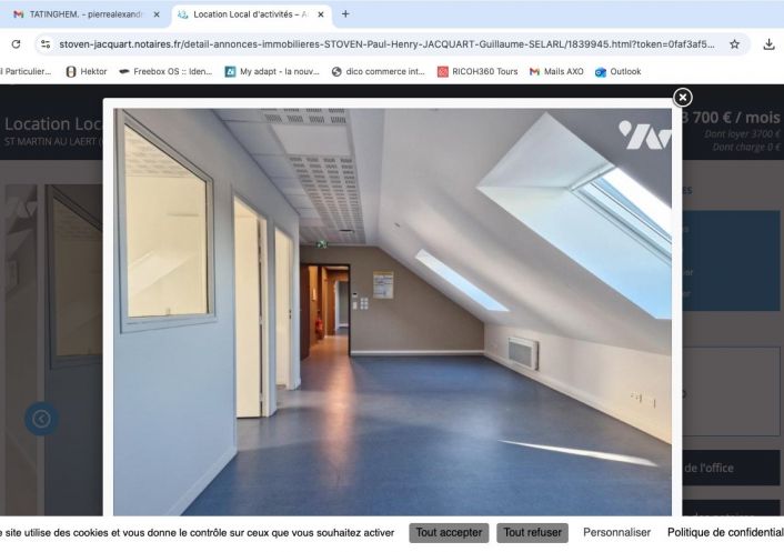 location Immeuble mixte Tatinghem