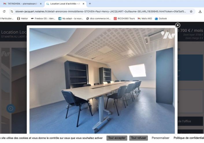 location Immeuble mixte Tatinghem