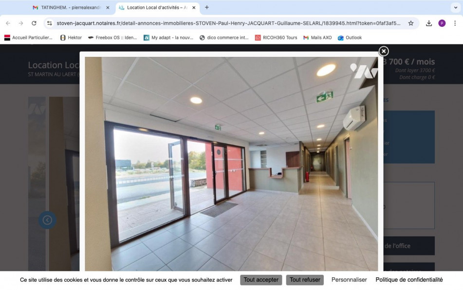 location Immeuble mixte Tatinghem - Photo 1