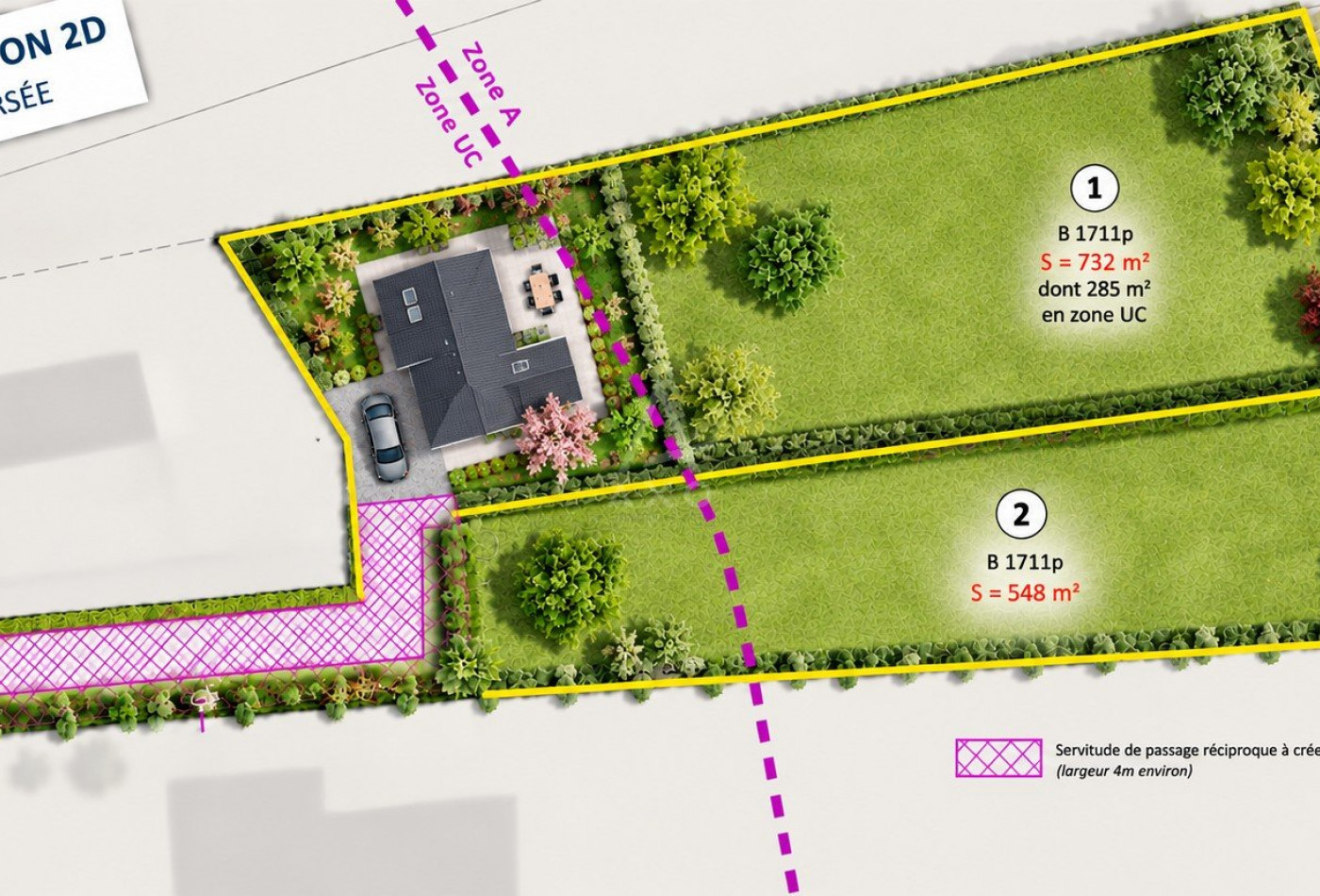 vente Terrain constructible Bersee - Photo 1