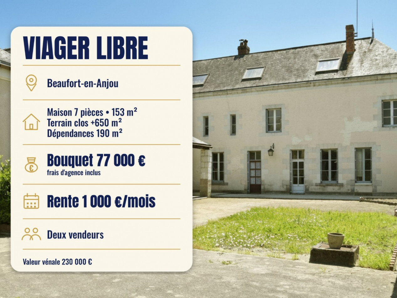 vente Maison Beaufort En Vallee - Photo 1