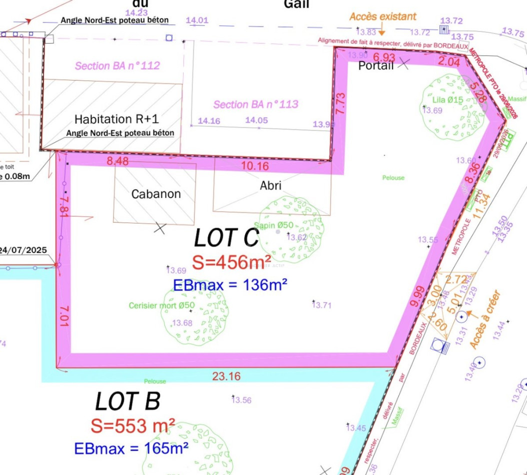 vente Terrain constructible Bruges - Photo 3