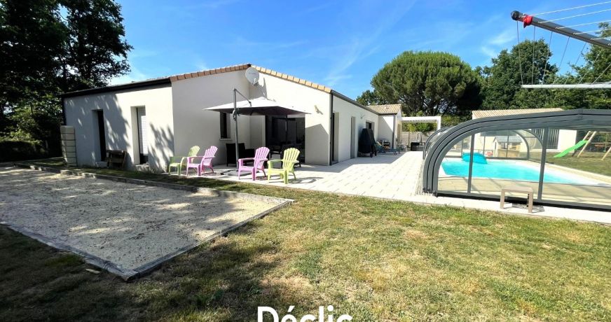vente Maison individuelle Moutiers Les Mauxfaits