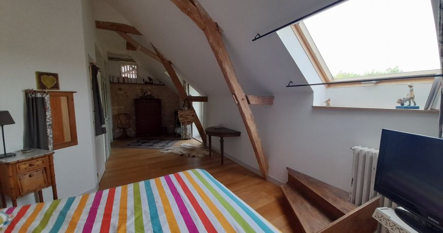 en location saisonnière Maison de campagne Coussay Les Bois