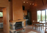 en location saisonnière Chalet en bois Chastreix
