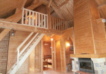 en location saisonnière Chalet en bois Chastreix