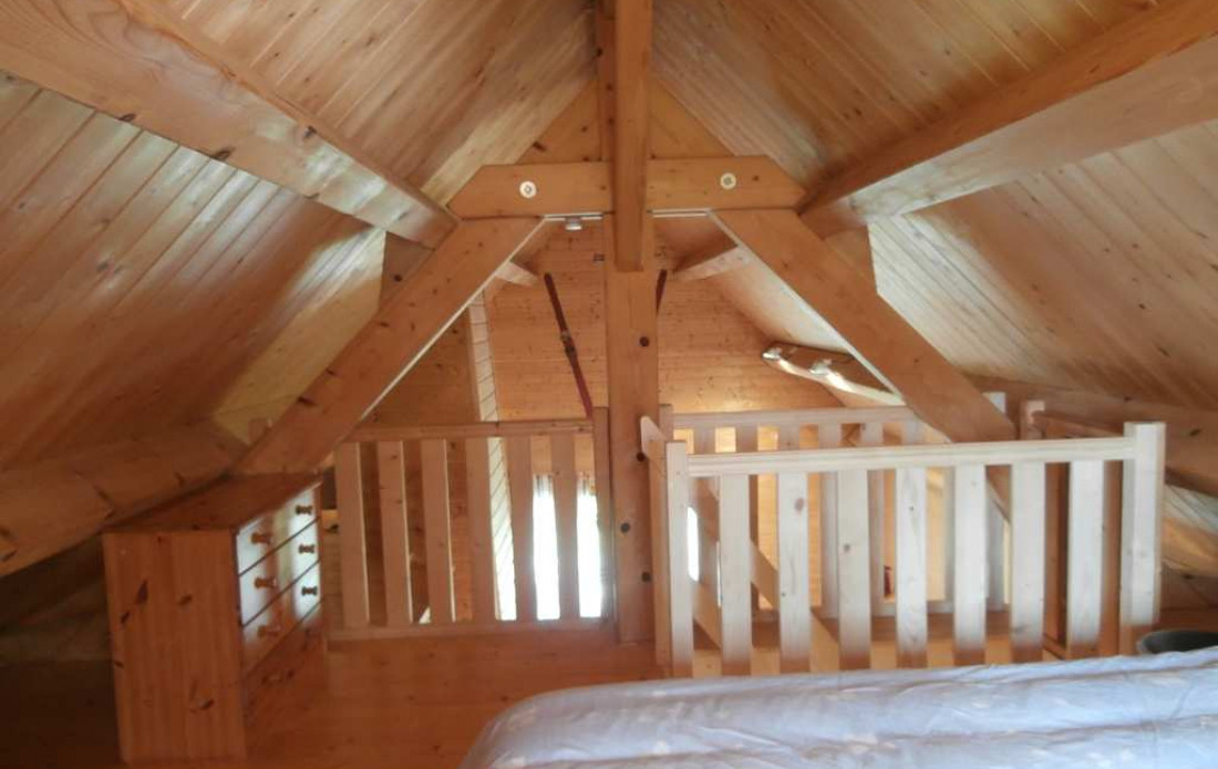 en location saisonnière Chalet en bois Chastreix - Photo 5