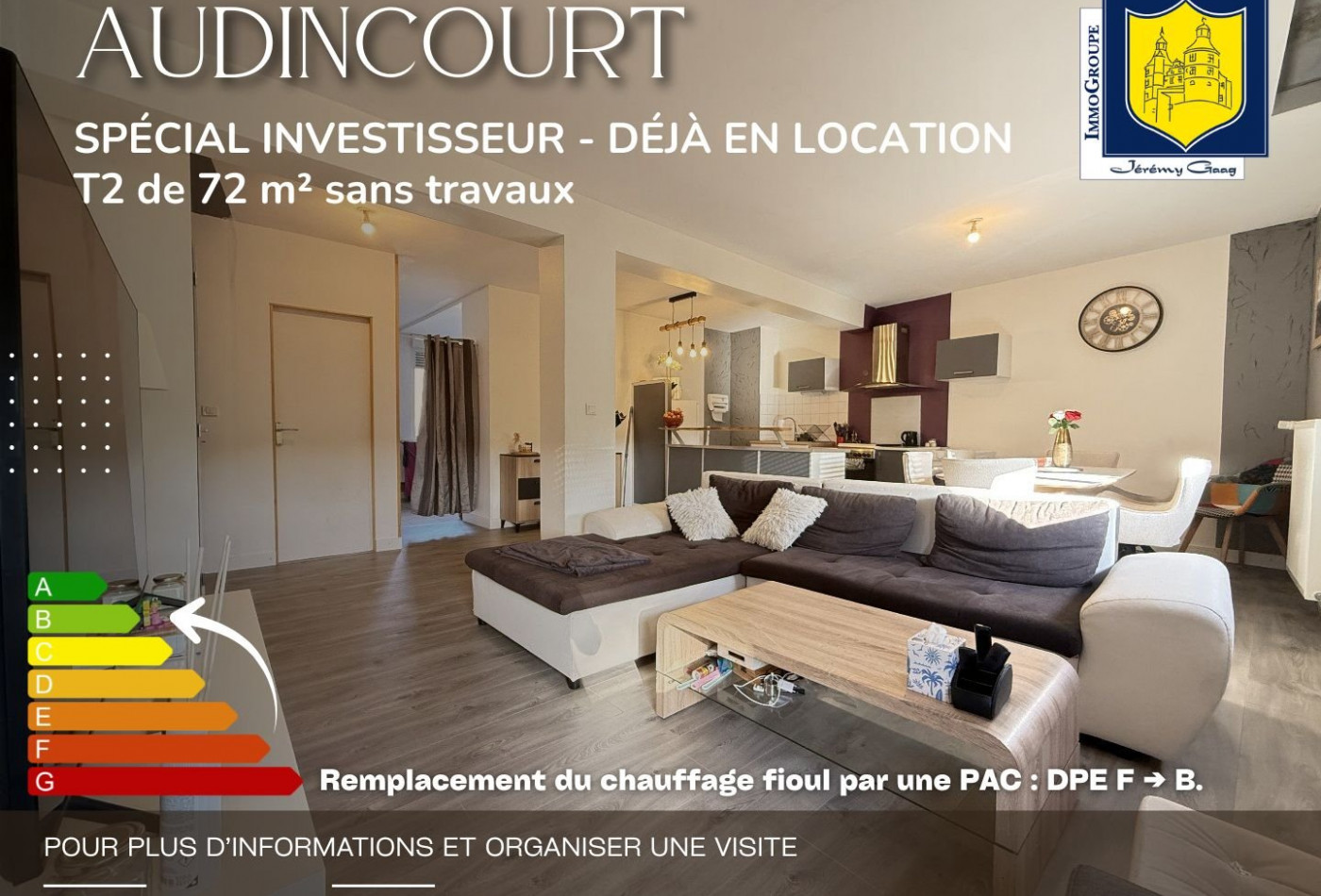vente Appartement Audincourt - Photo 1