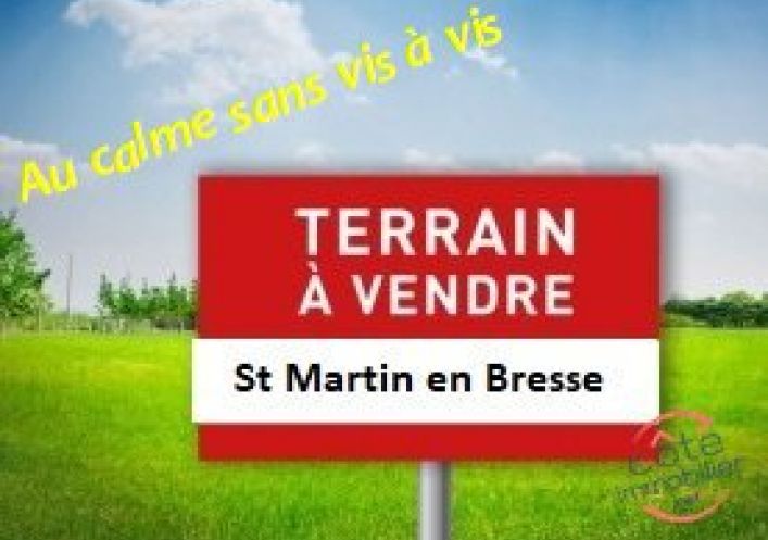 A vendre Terrain constructible Saint Martin En Bresse | Réf 910125119 - Côté immobilier