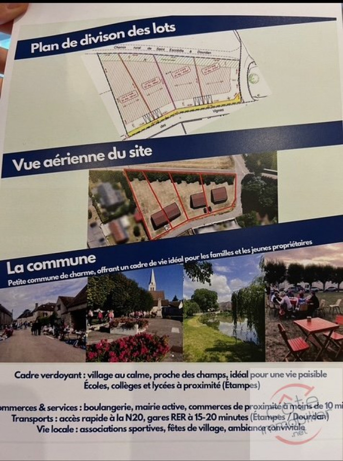 for sale Terrain Saint Escobille - Photo 2