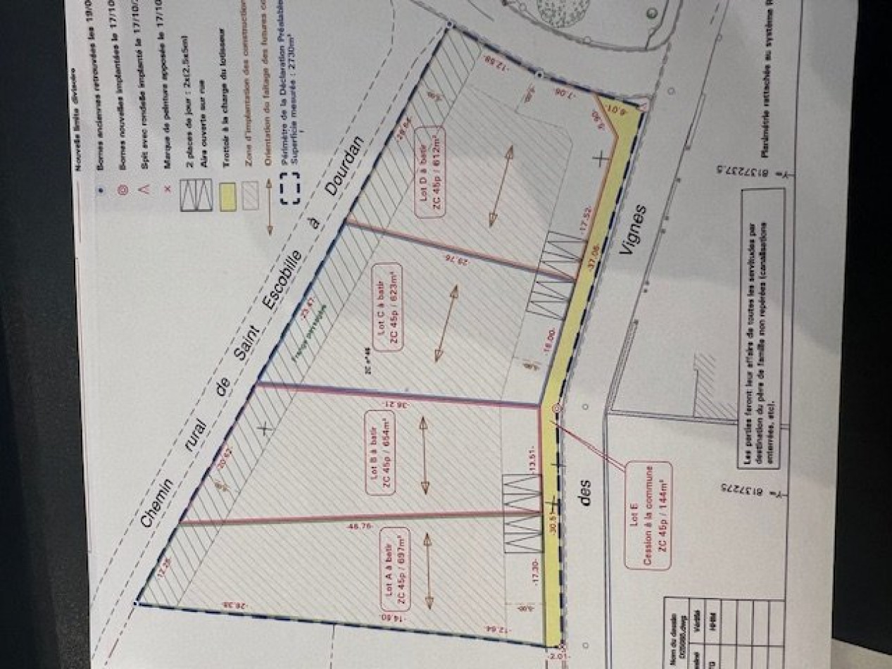 à vendre Terrain Saint Escobille - Photo 2