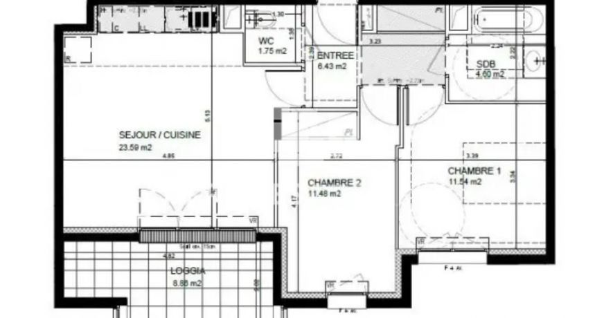 location Appartement en résidence Courbevoie