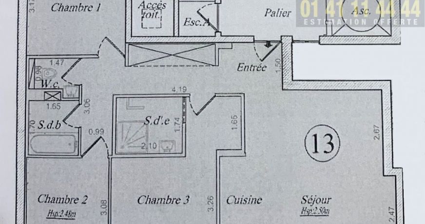 vente Appartement Asnieres Sur Seine