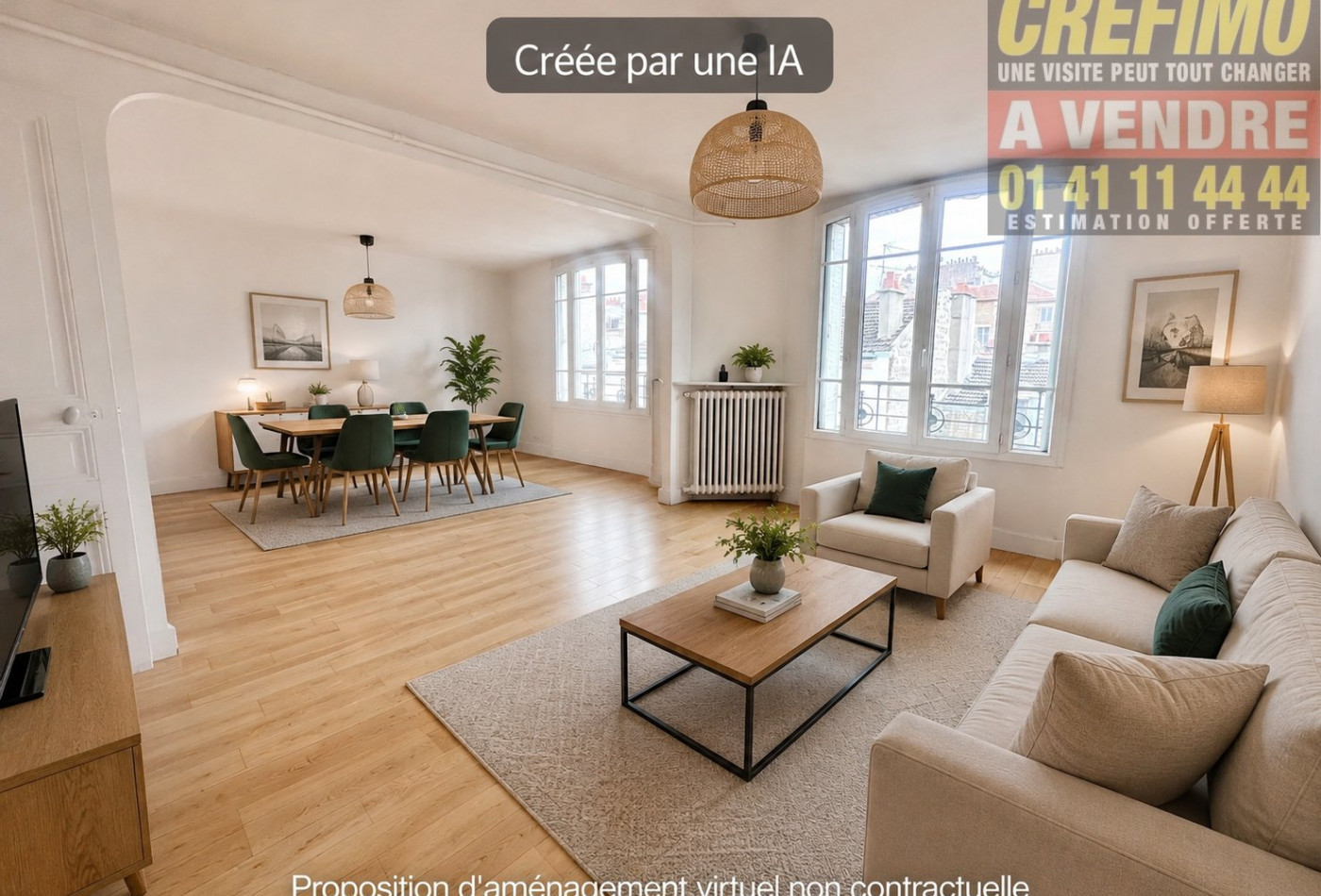 vente Appartement Bois Colombes - Photo 1