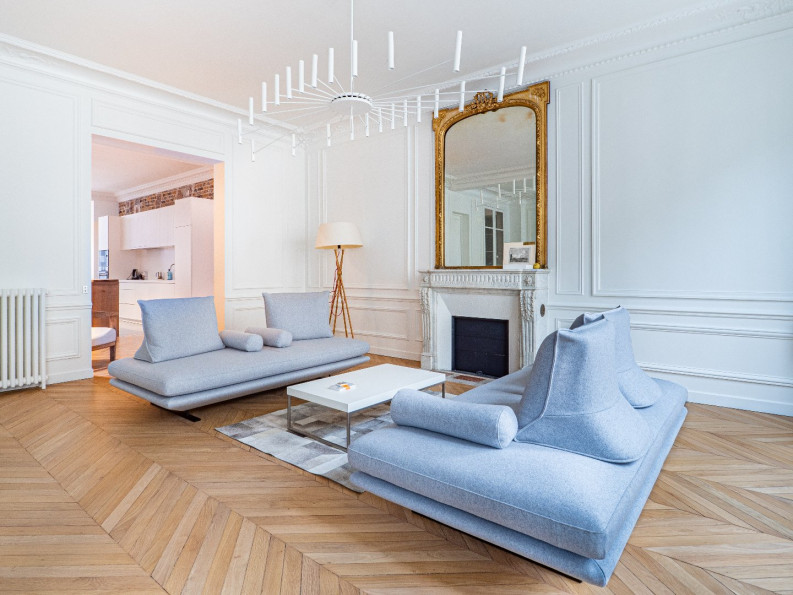 location Appartement bourgeois Paris 17eme Arrondissement - Photo 3