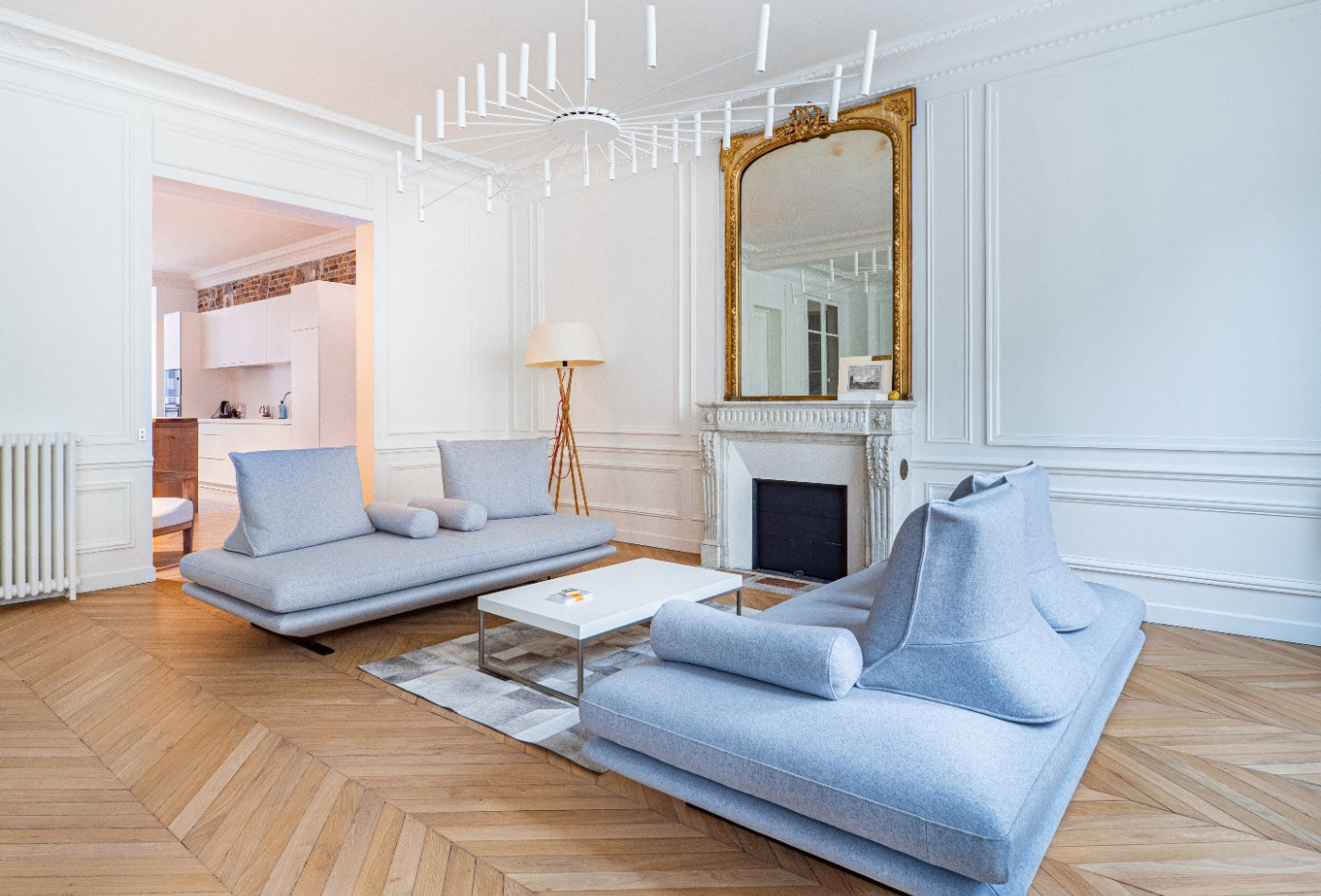 location Appartement bourgeois Paris 17eme Arrondissement - Photo 3