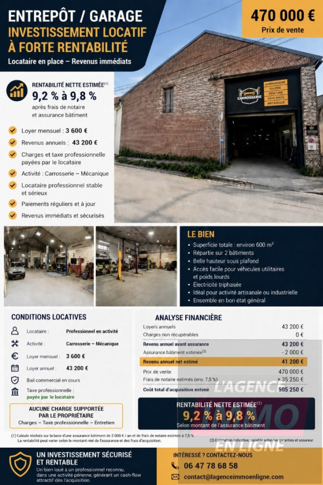 vente Bâtiment Goussainville - Photo 1