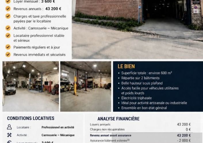 vente Bâtiment Goussainville