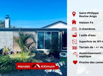 vente Maison Saint Philippe