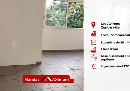 location Local commercial Les Avirons