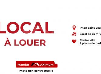 location Local commercial Piton Saint Leu