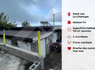 vente Maison La Chaloupe