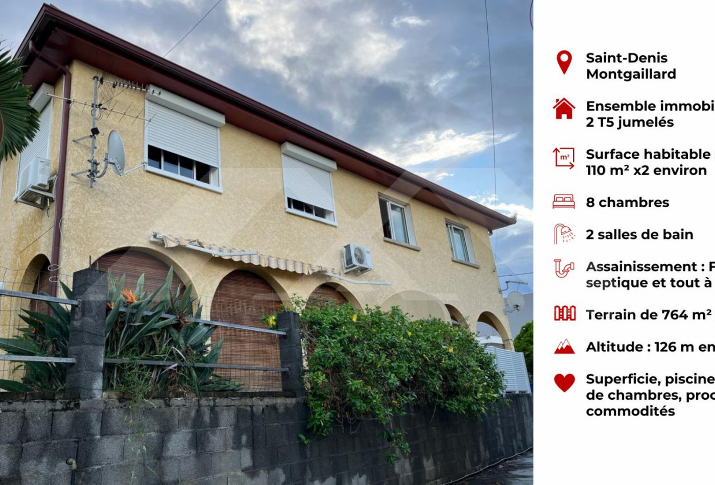 vente Immeuble Saint Denis - Photo 1