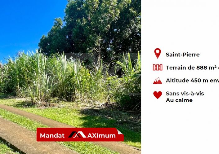 vente Terrain Saint Pierre