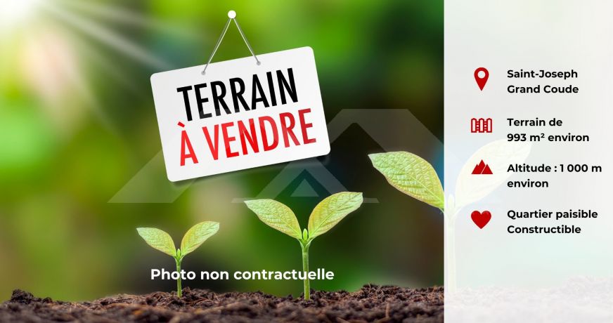 vente Terrain Saint Joseph