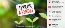 vente Terrain Sainte Anne